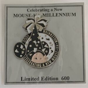 Disney Collectible LE600 Mouse-Ka-Millennium Pin